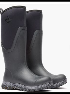 Muck Boot Women's Black Tall Waterproof Winter & Rain Boots